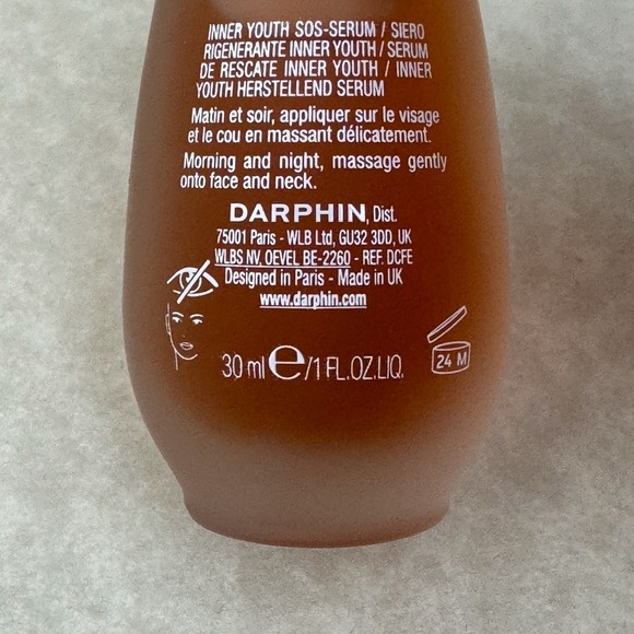 Darphin Serum Intral Inner Youth Rescue Serum Anti-Redness Soothing 1 fl oz NWOB - Picture 4 of 5